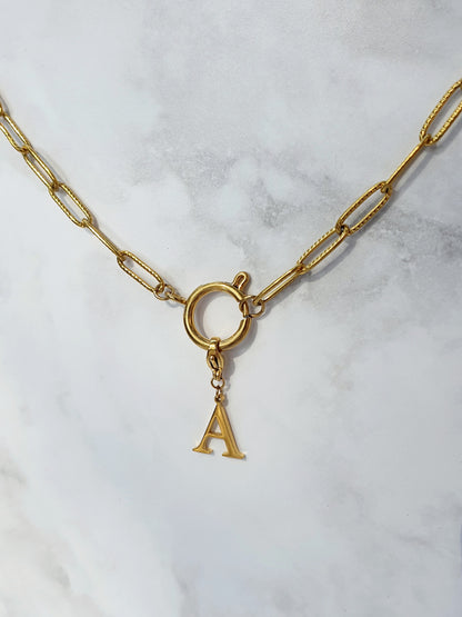 Collier SERENA (personnalisable) - doré