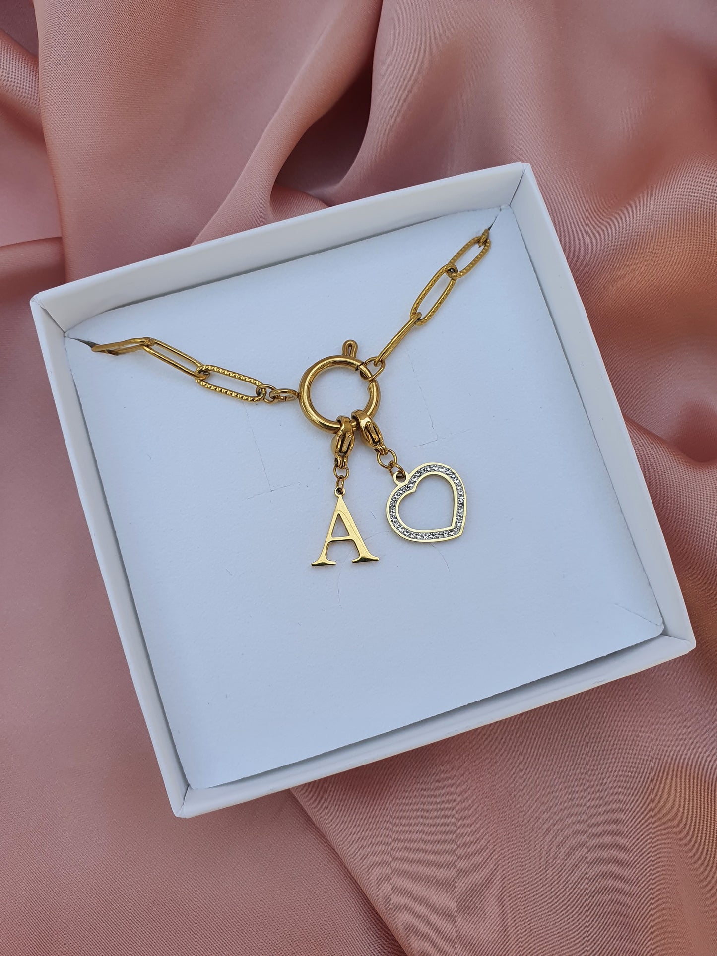 Collier SERENA (personnalisable) - doré