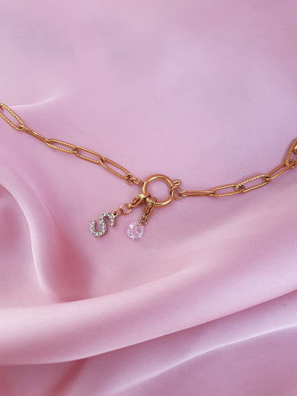 Bracelet SERENA personnalisable - doré
