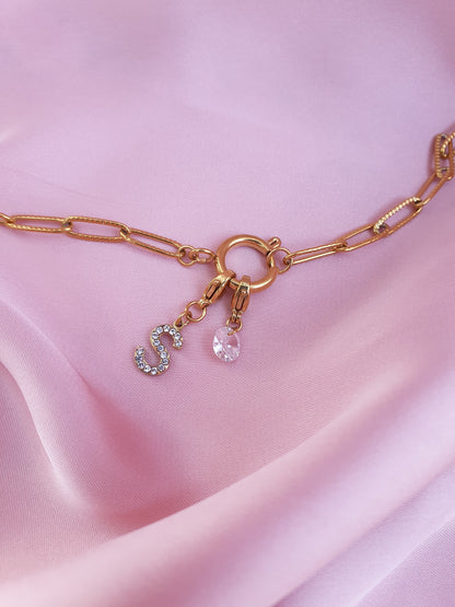 Bracelet SERENA personnalisable - doré