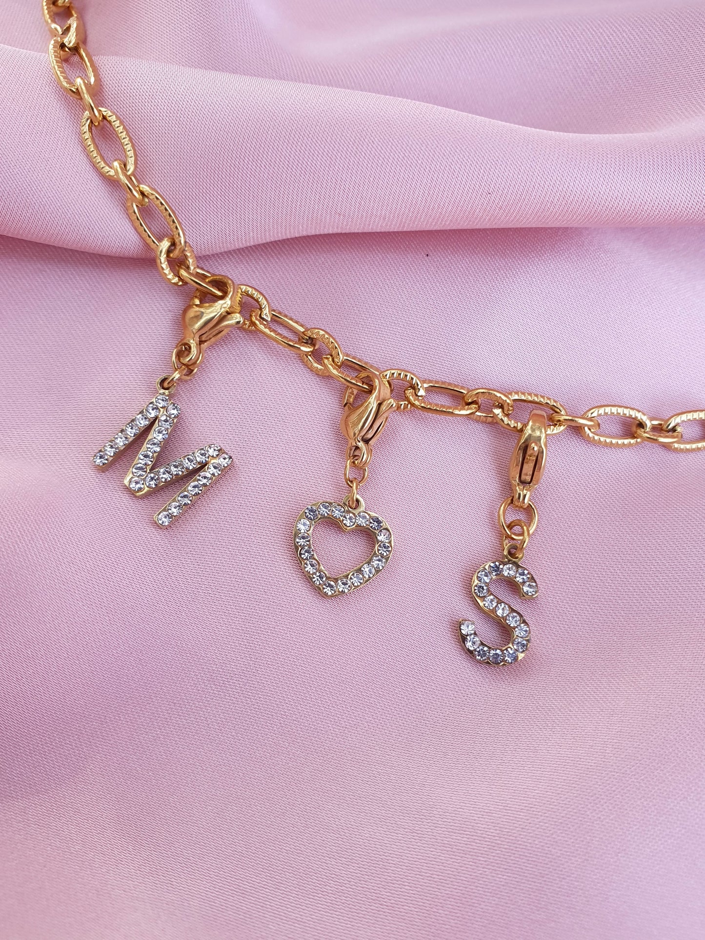Coffret "JUST YOU & ME " 2 initiales - coloris au choix
