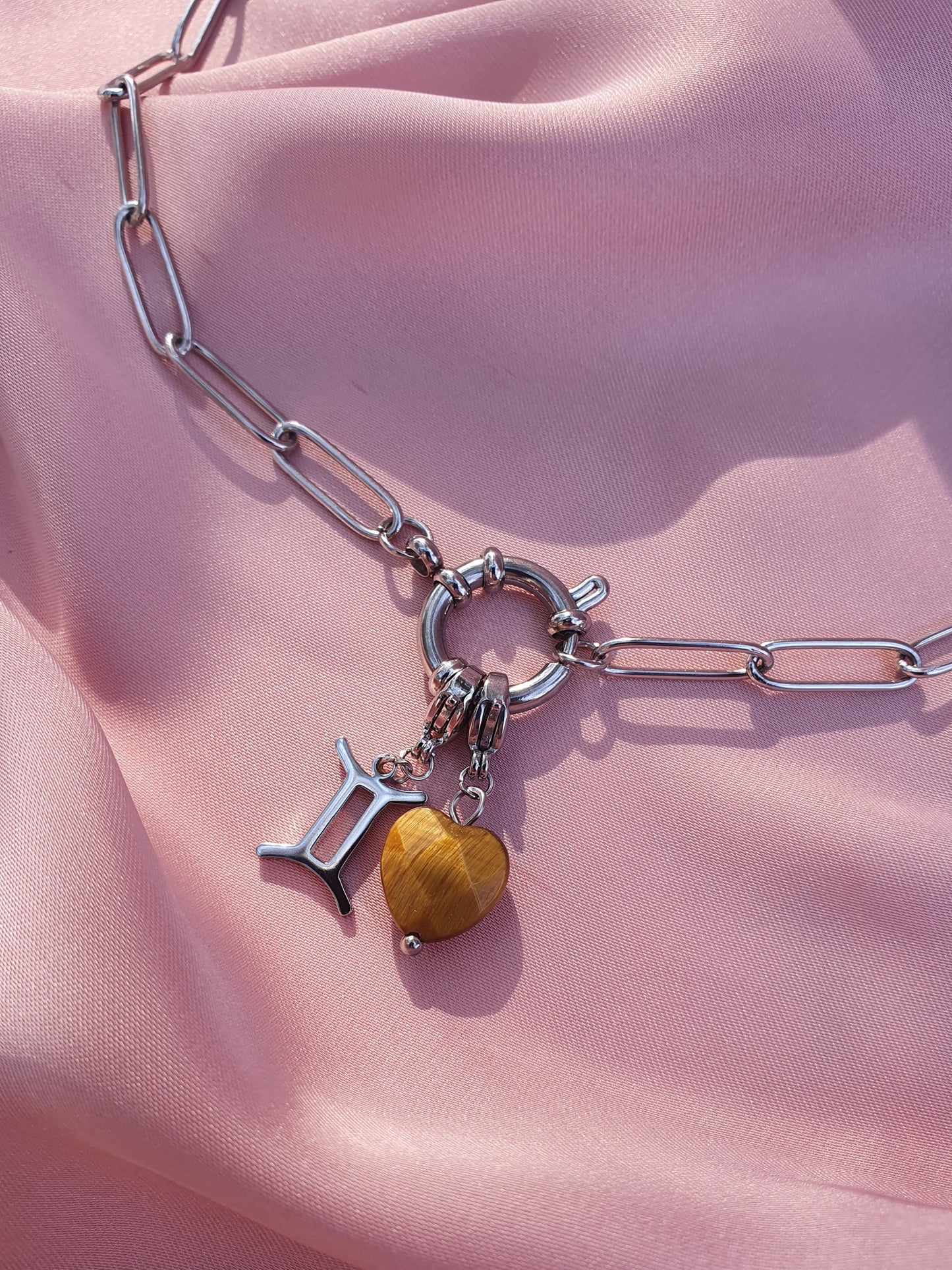 Collier ALEXA (personnalisable) - argenté