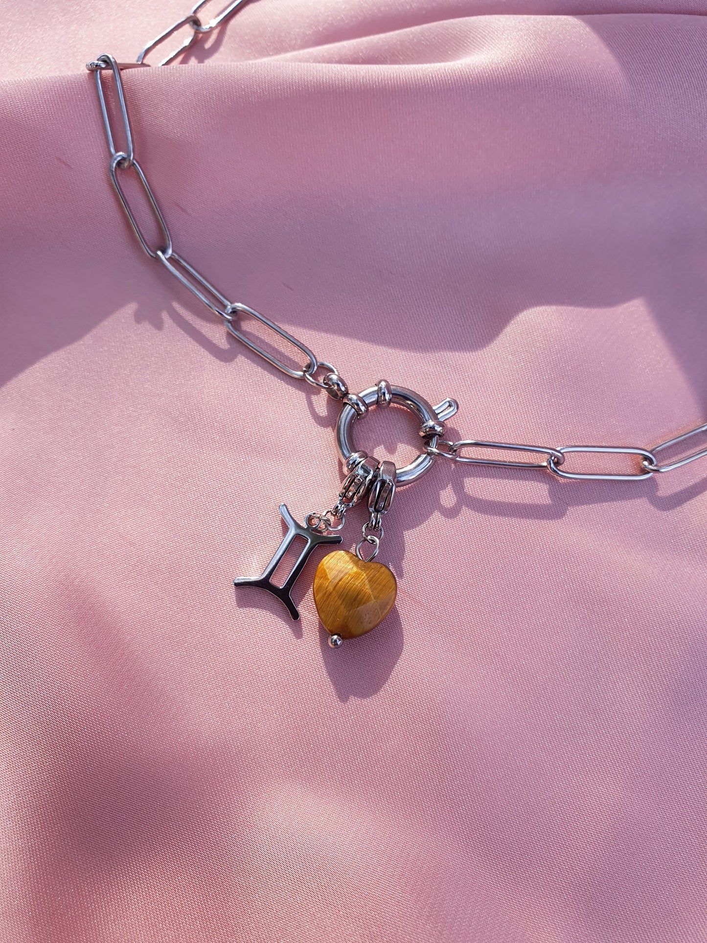 Collier ALEXA (personnalisable) - argenté