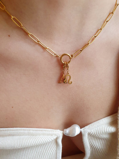 Collier SERENA (personnalisable) - doré