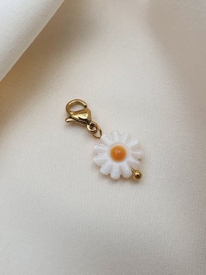 Charm marguerite - doré
