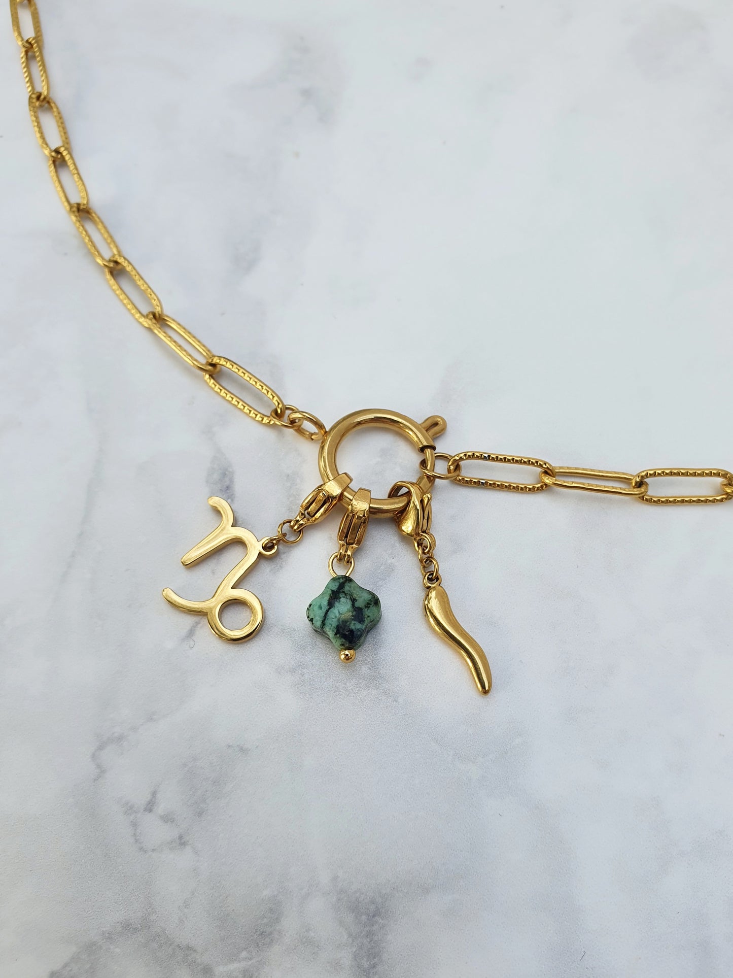 Collier SERENA (personnalisable) - doré