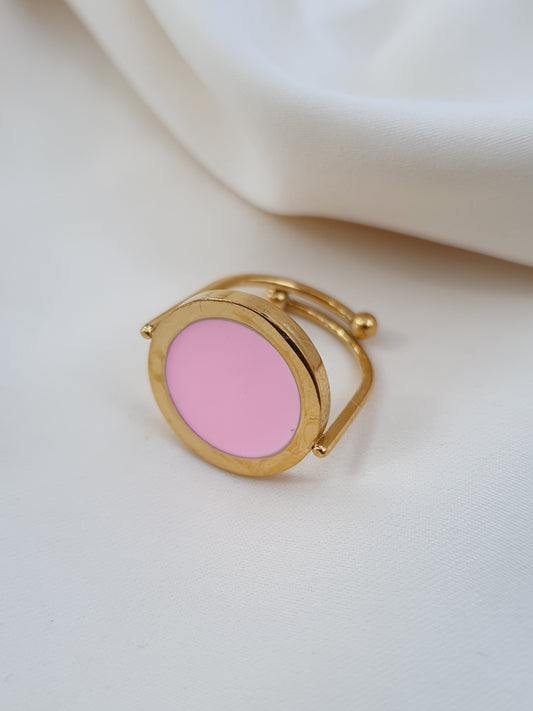 Bague ALBA - doré/rose pâle