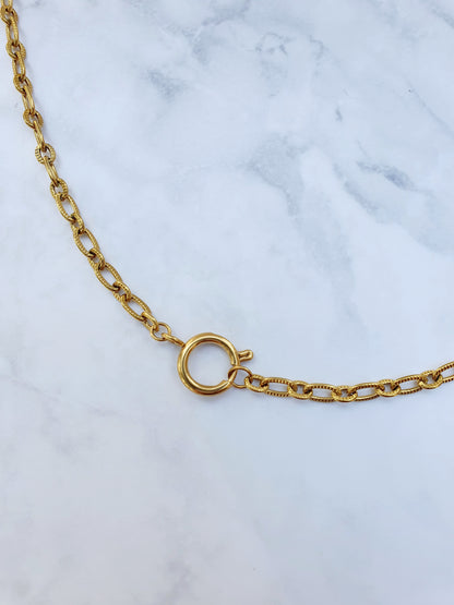 Collier TIFFANIA (personnalisable) - doré