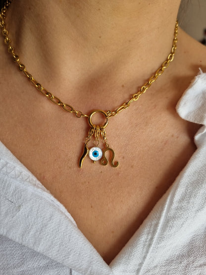 Collier TIFFANIA (personnalisable) - doré