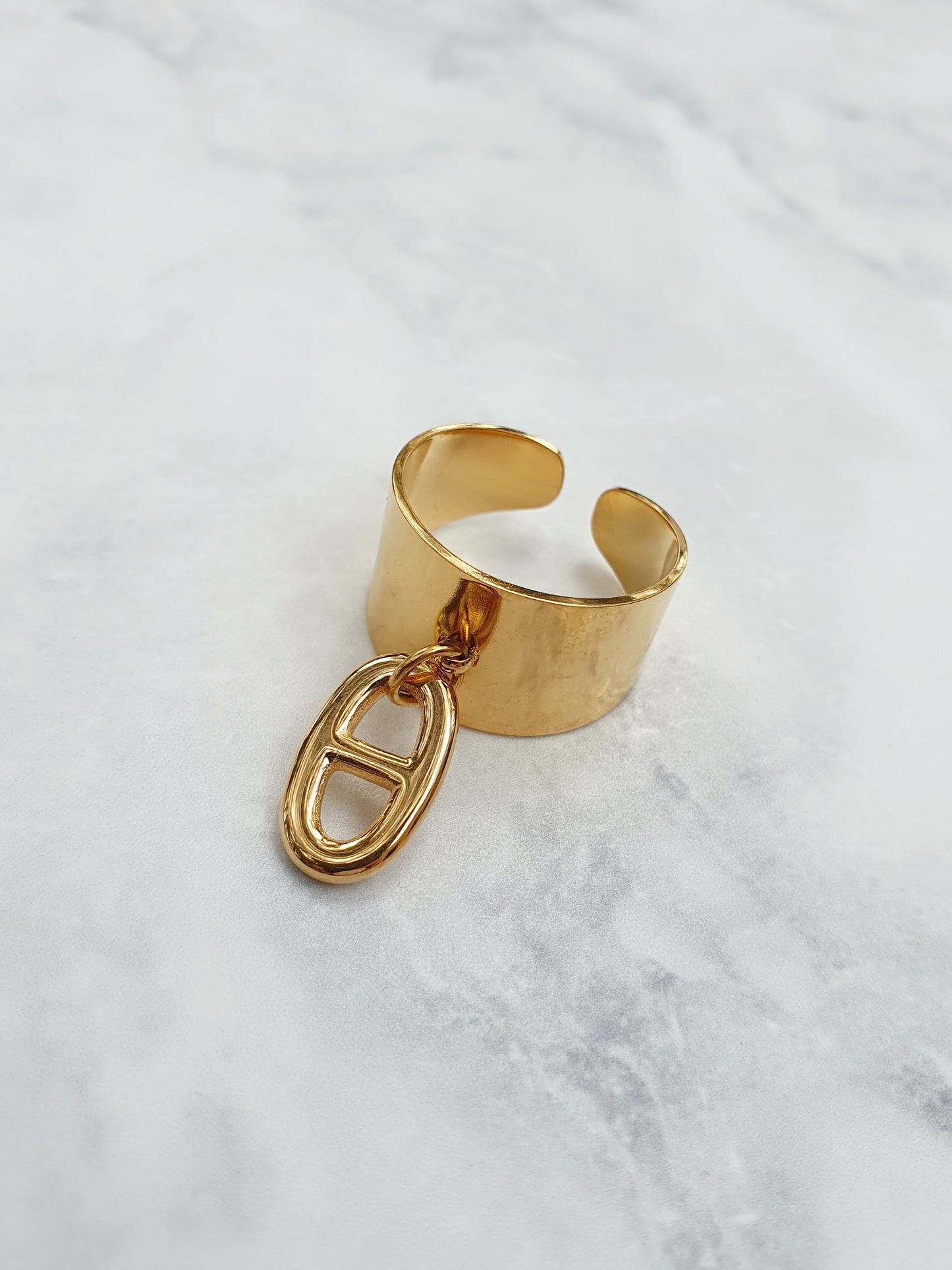 Bague AGATA - doré
