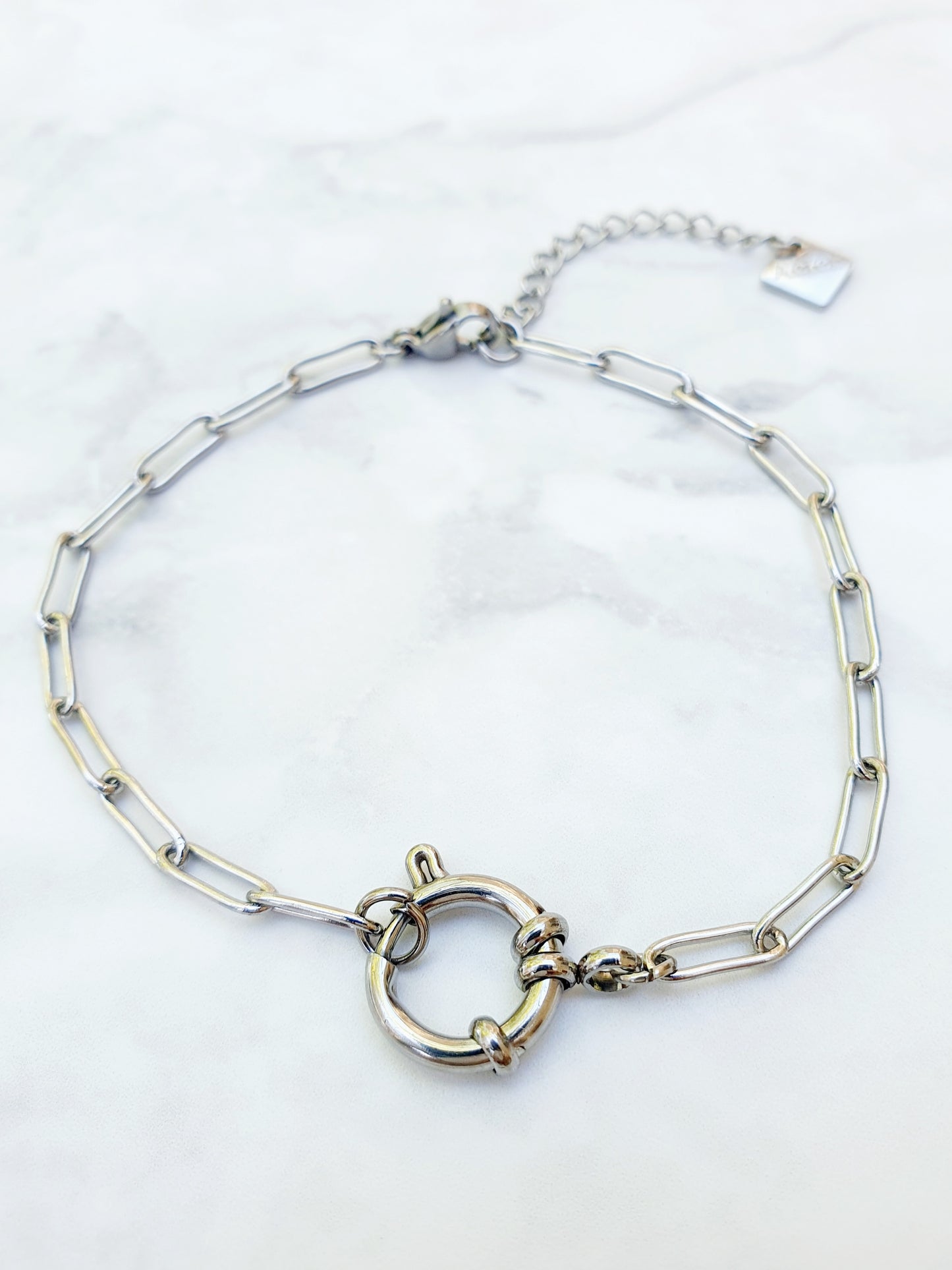 Bracelet PADOVA (personnalisable) - argenté