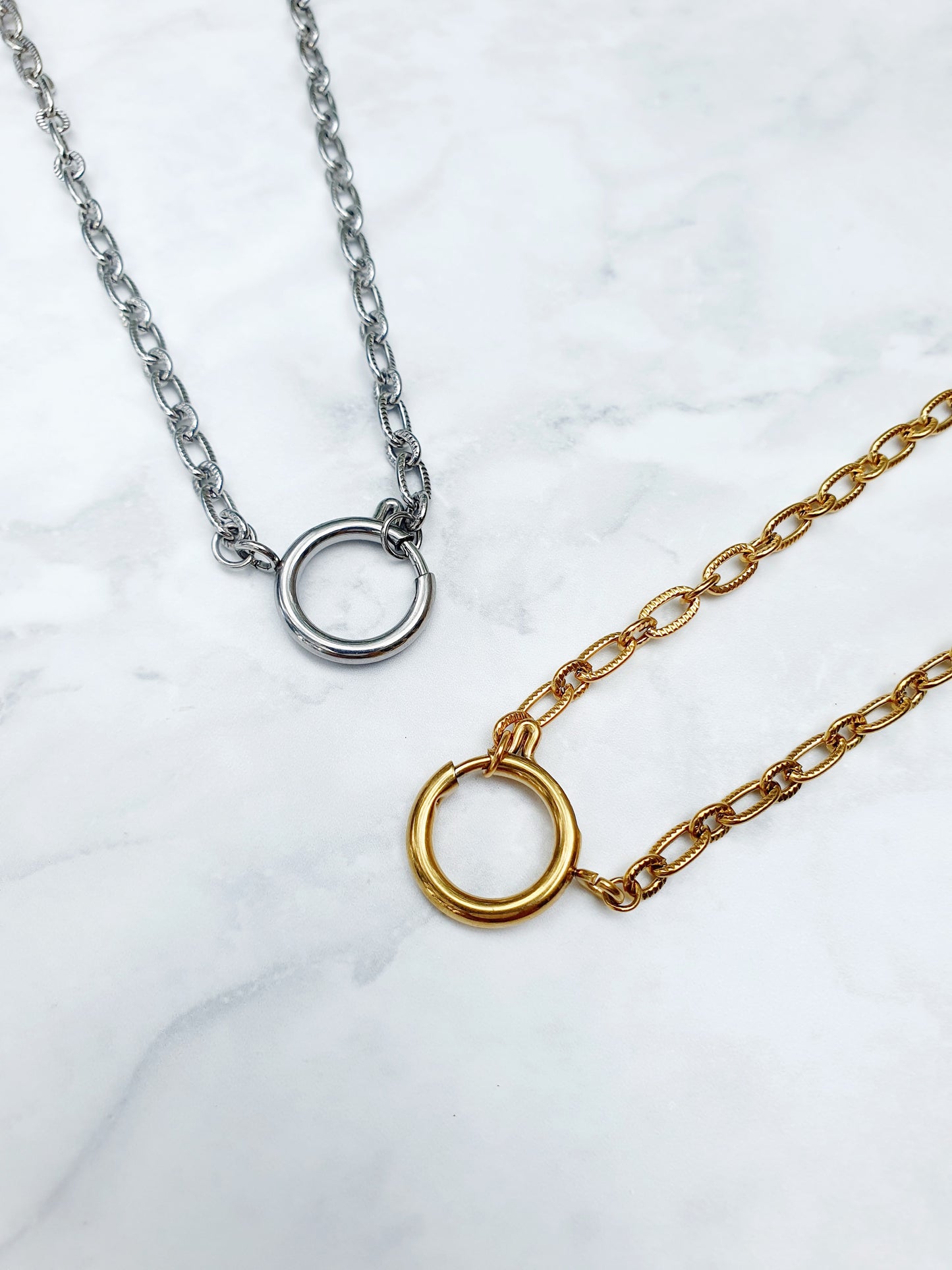 Collier TIFFANIA (personnalisable) - argenté