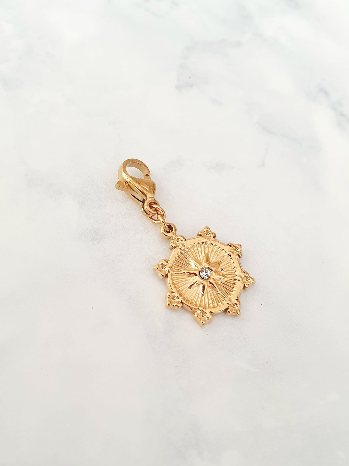 Charm soleil strass