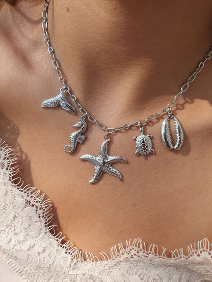 Bar à breloques argentées - Compose ton bijou personnalisé