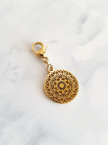 Charm Mandala - doré