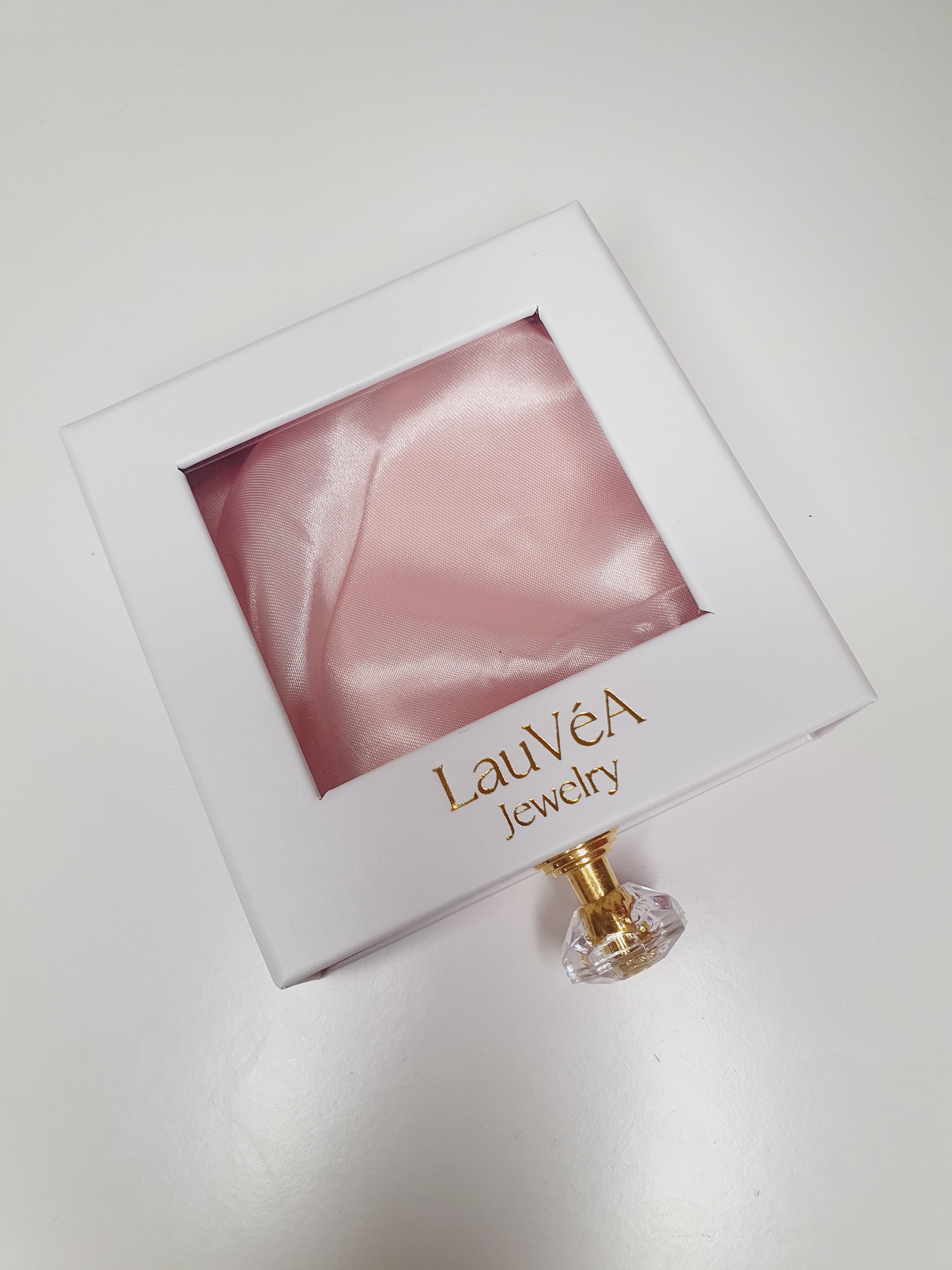 Écrin luxe poignée diamant LauVéA Jewelry