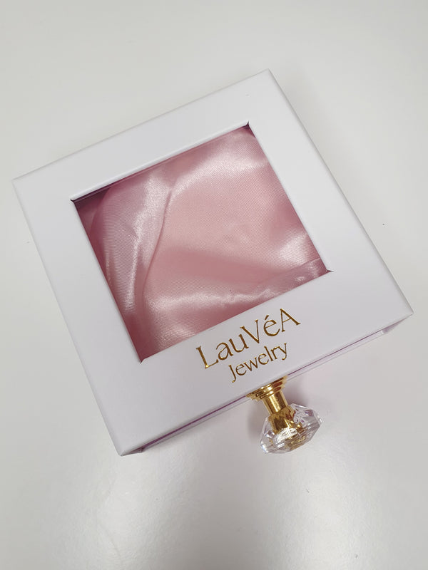 Écrin luxe poignée diamant LauVéA Jewelry