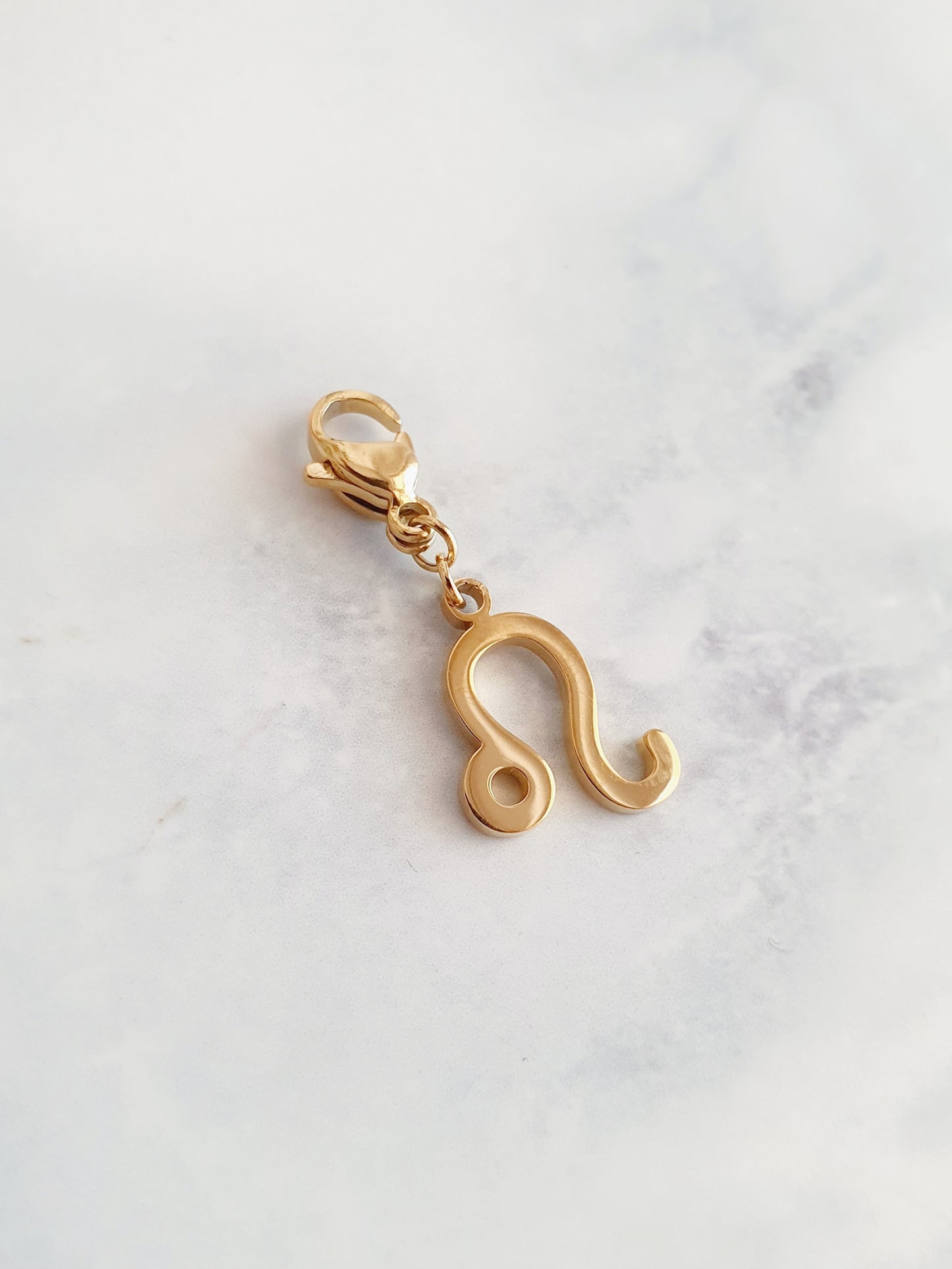 Charm signe astrologique - doré