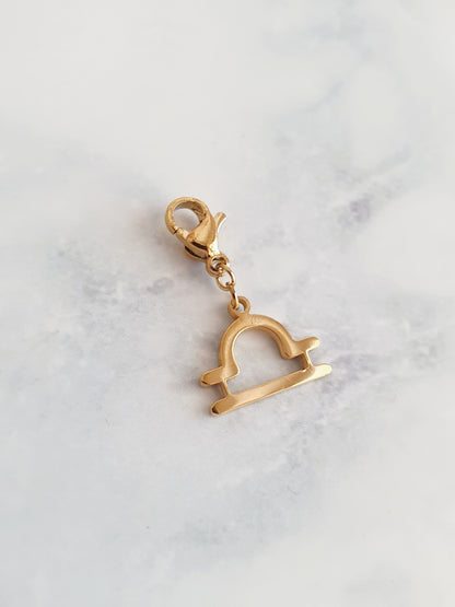 Charm signe astrologique - doré