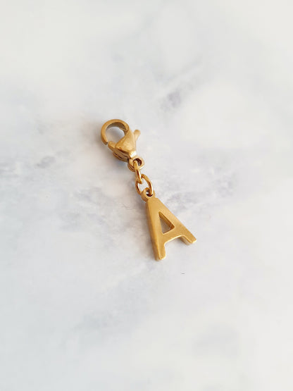 Charms lettres initiales Modèle B