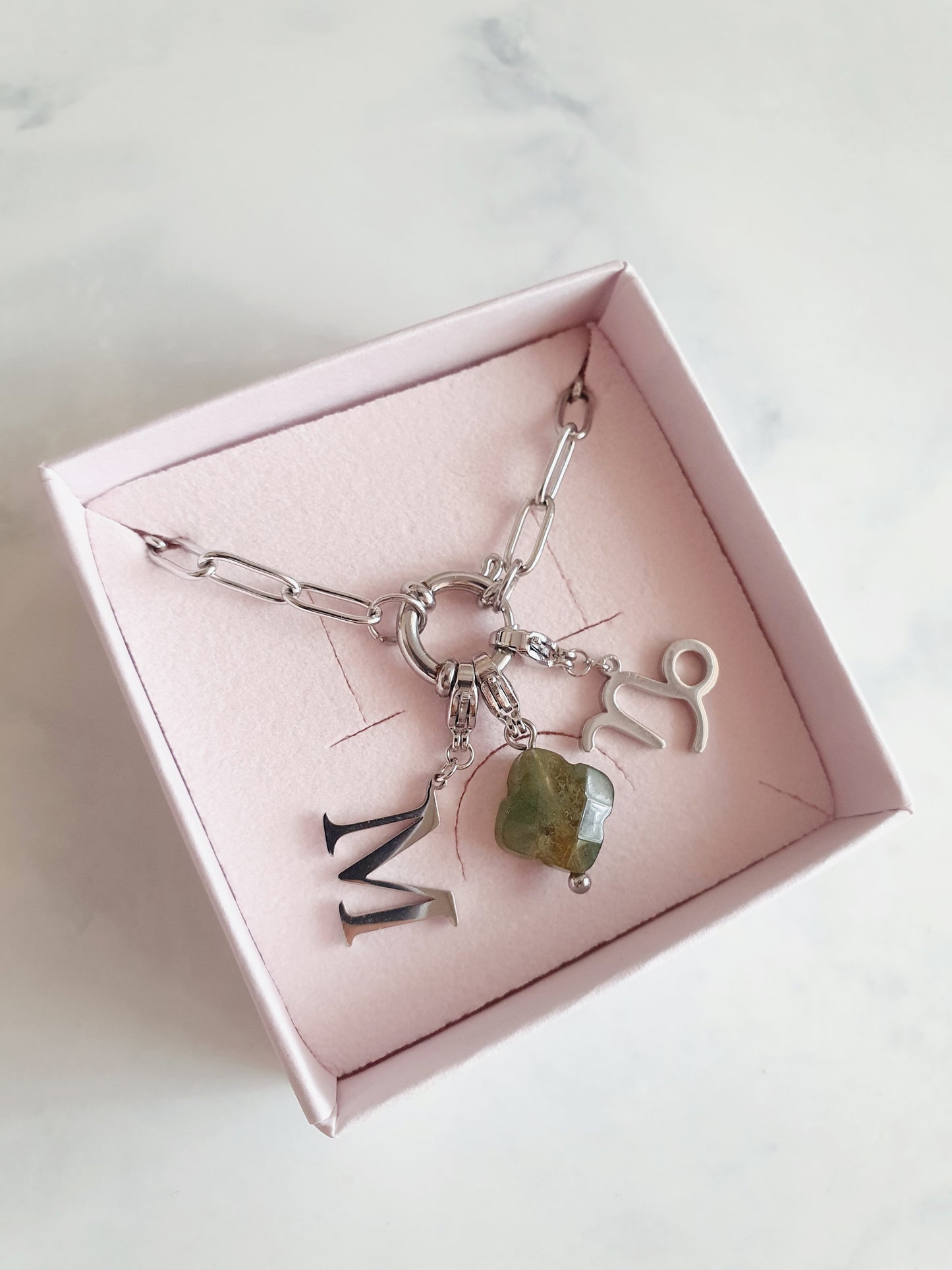 Baby écrin rose poudré LauVéA Jewelry