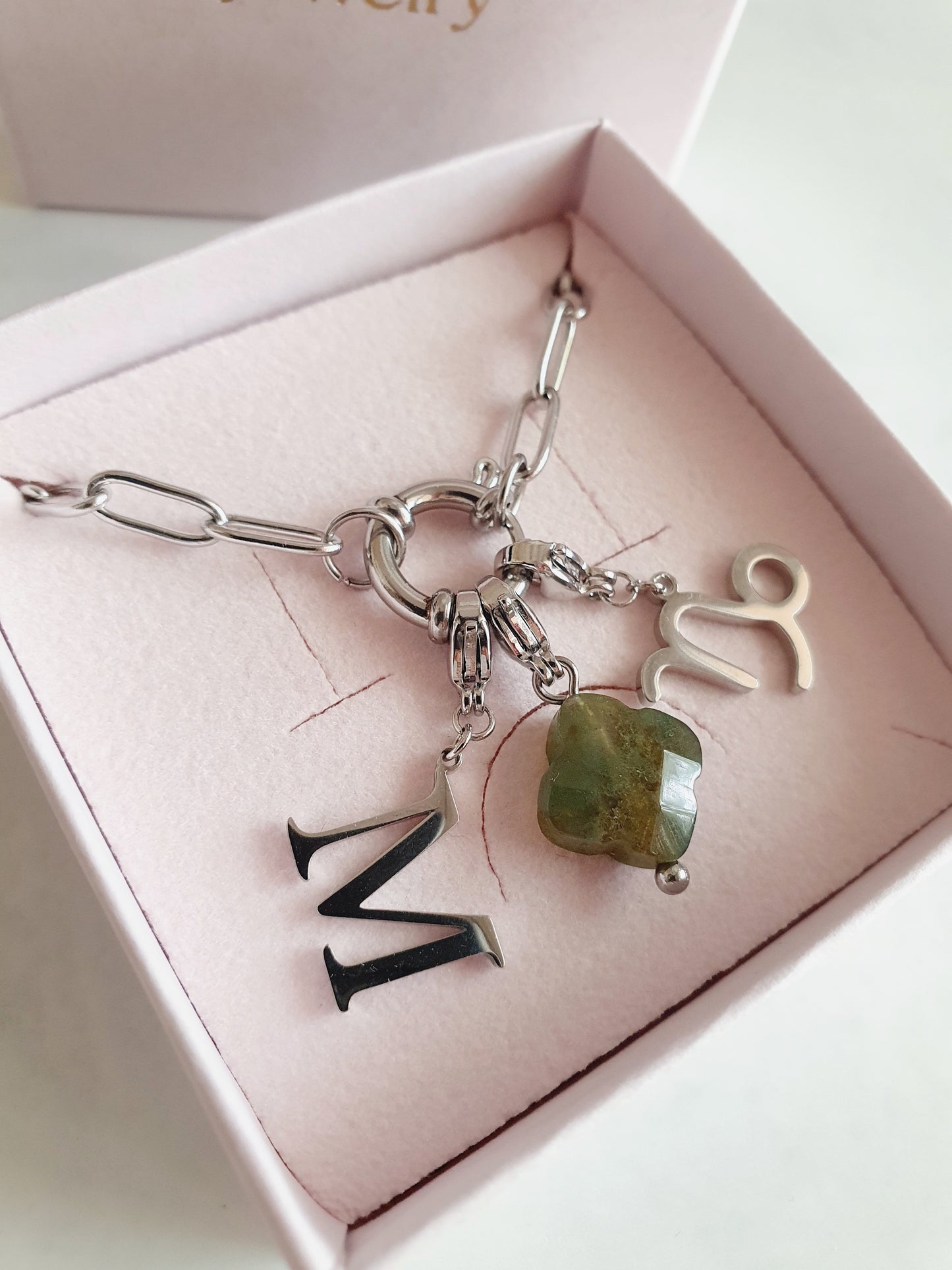 Baby écrin rose poudré LauVéA Jewelry