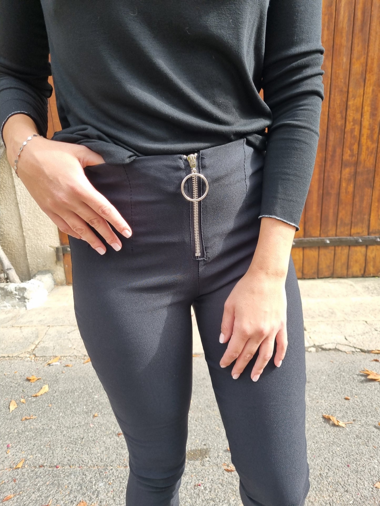 Pantalon noir 7/8