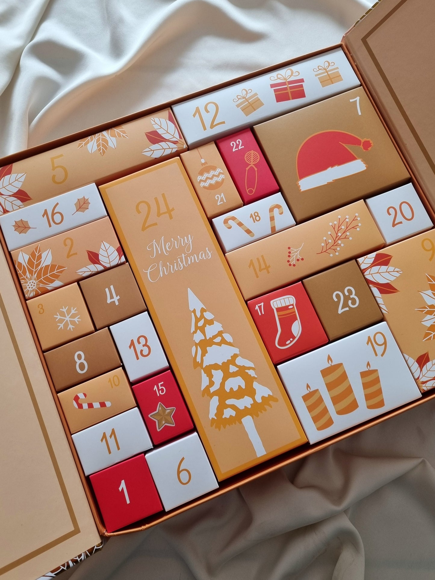 Calendrier de l'Avent 24 cases