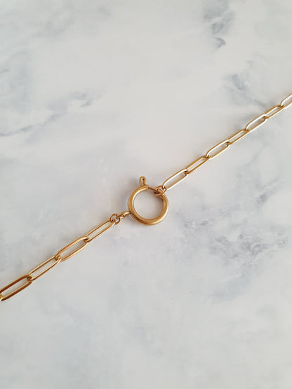 Collier HARMONIA (personnalisable) - doré