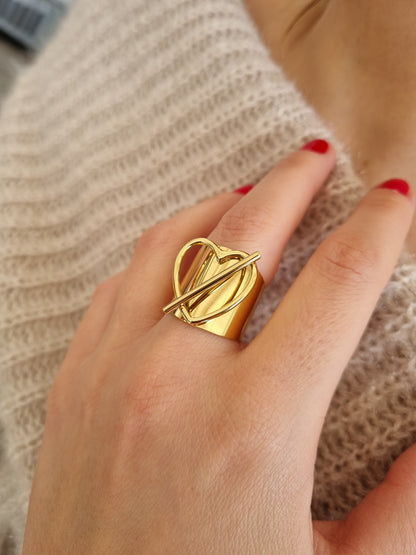 Bague KIARA - doré