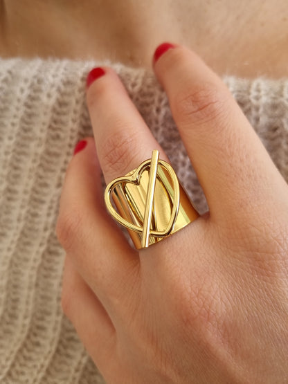 Bague KIARA - doré