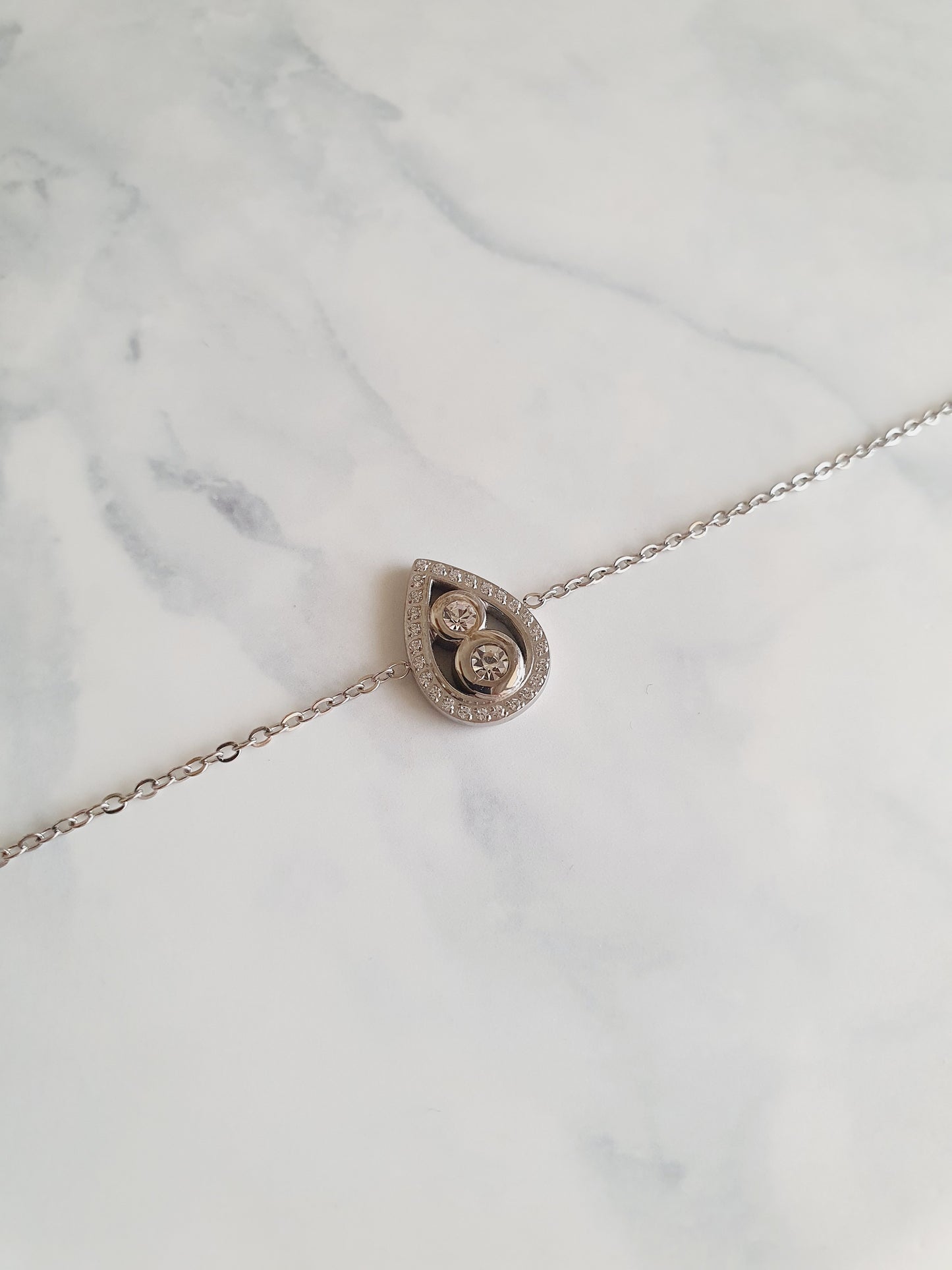 Bracelet MILLA zircons - argenté