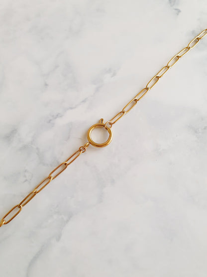 Collier GRAZIELLA (personnalisable) - doré