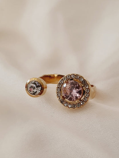 Bague ARIANA - doré/rose