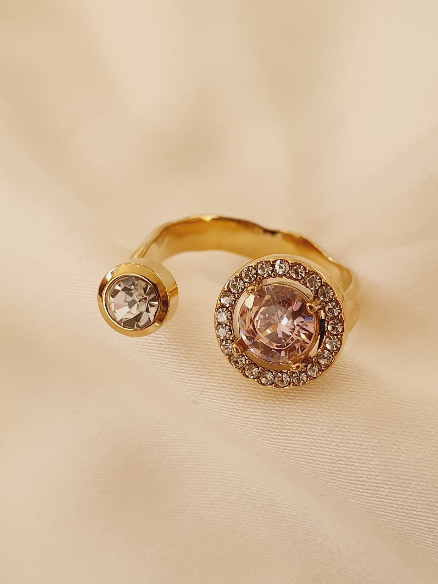 Bague ARIANA - doré/rose