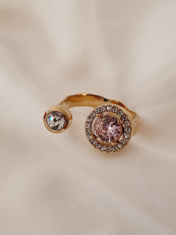 Bague ARIANA - doré/rose