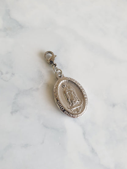 Charm médaillon Madonna double face