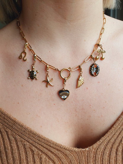 Collier HARMONIA (personnalisable) - doré