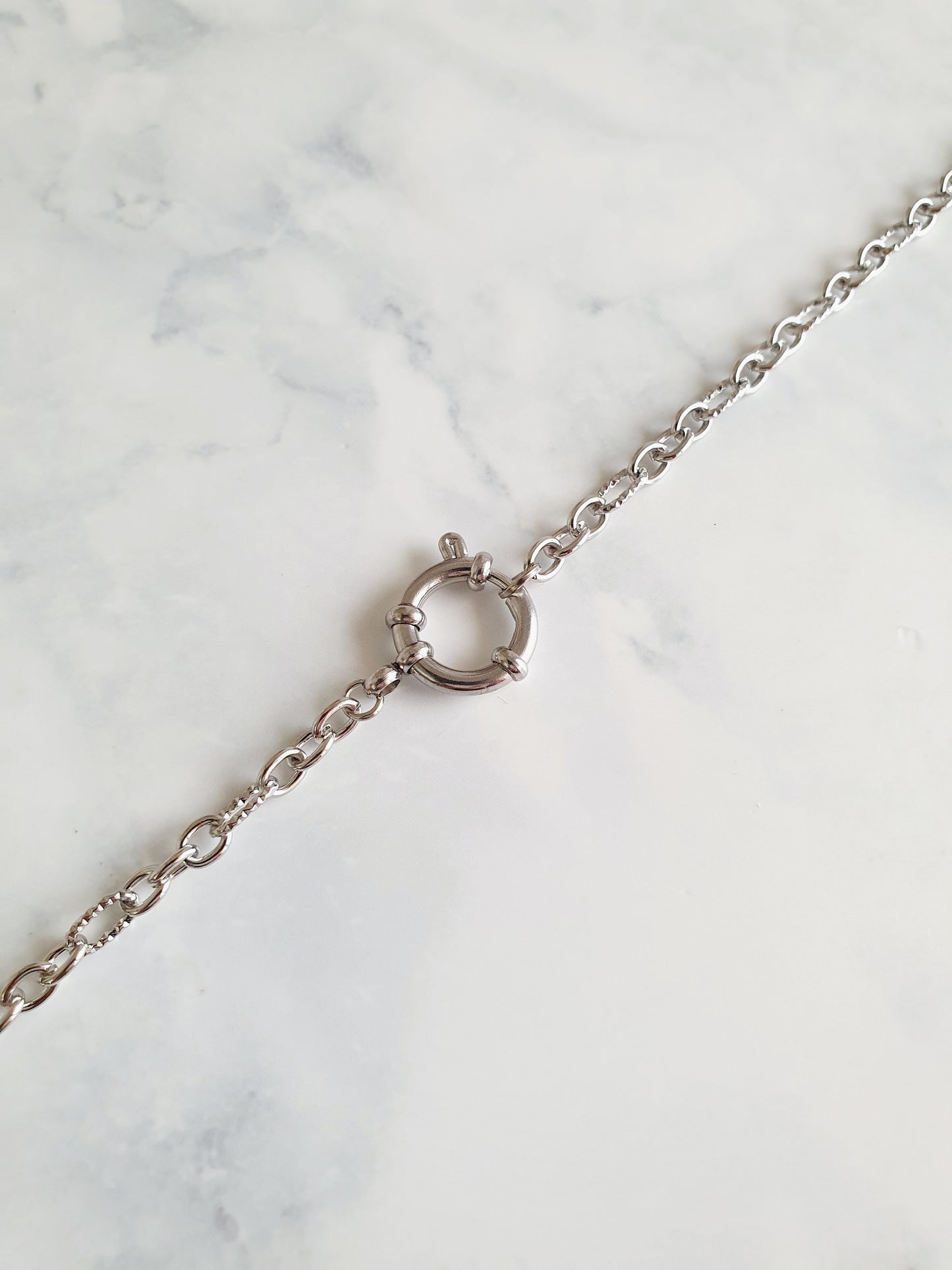 Collier PERPETUA (personnalisable) - argenté