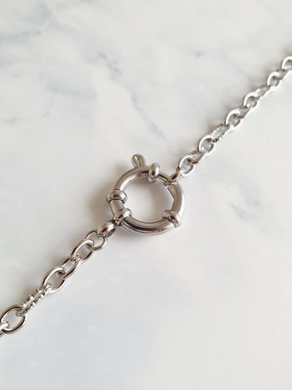 Collier PERPETUA (personnalisable) - argenté