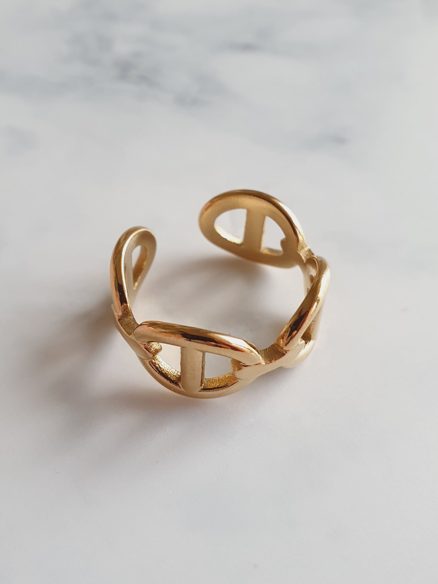 Bague AGATA - doré