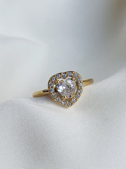 Bague ÂME SOEUR - doré