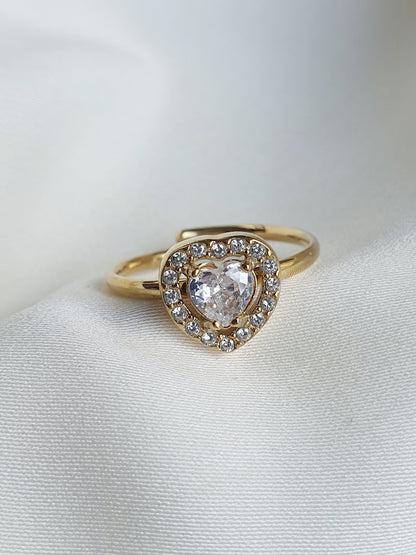 Bague ÂME SOEUR - doré