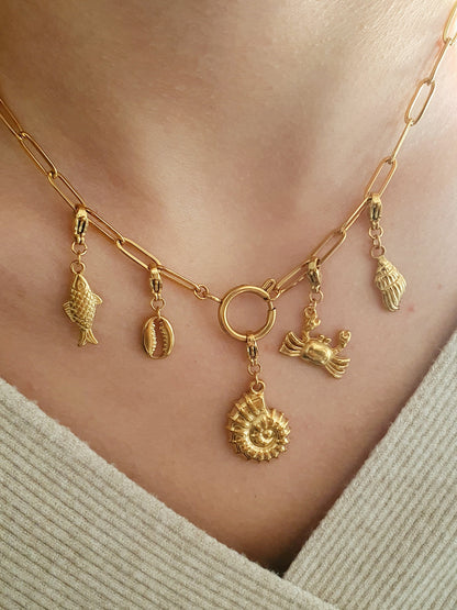 Collier HARMONIA (personnalisable) - doré