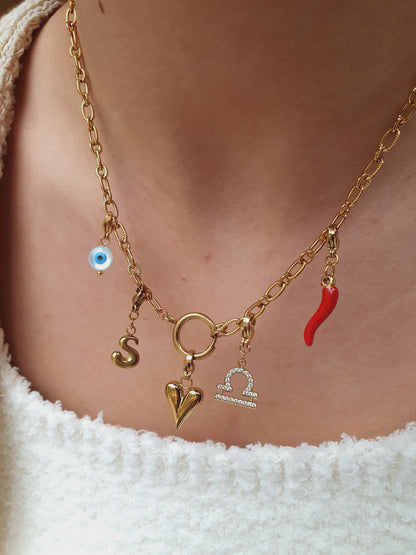 Collier TIFFANIA (personnalisable) - doré