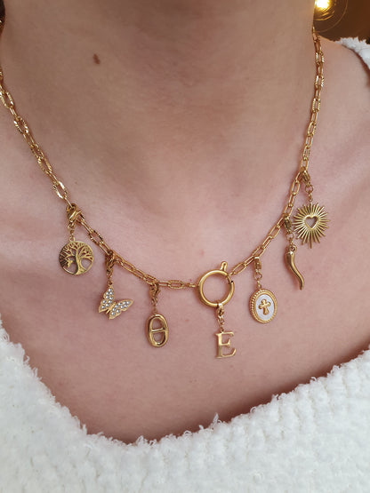 Collier TALIA (personnalisable) - doré