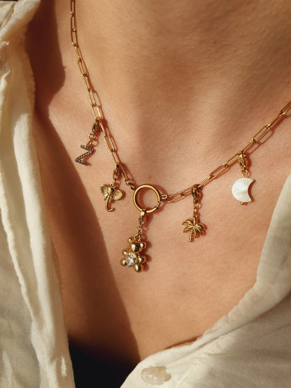 Collier HELGA (personnalisable) - doré