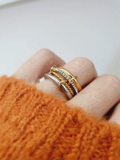 Bague SOLSTICE - coloris au choix