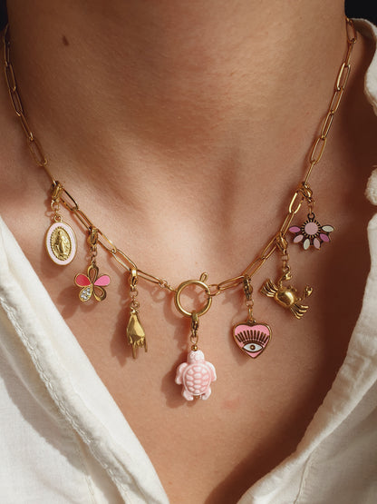 Collier HARMONIA (personnalisable) - doré