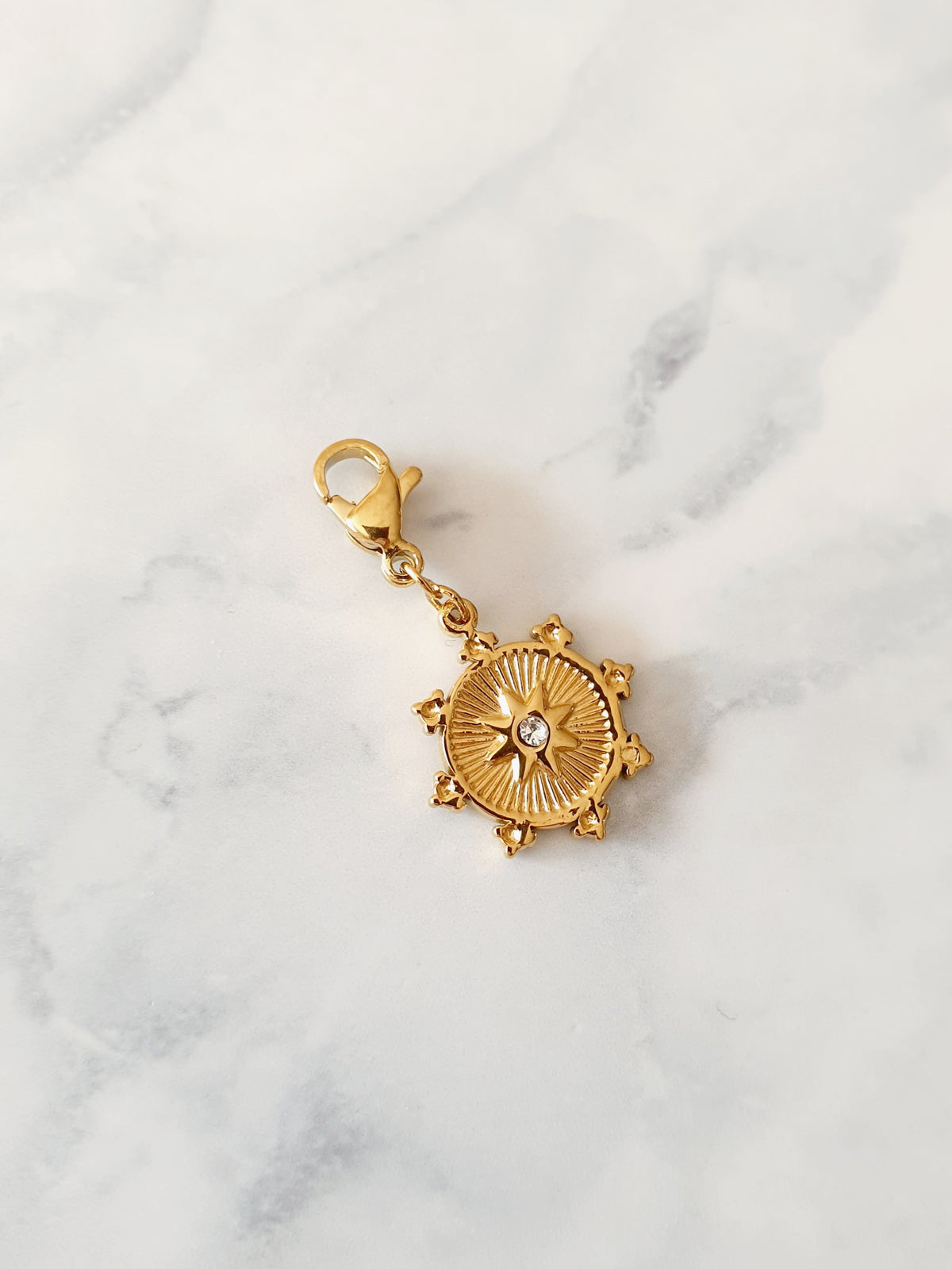 Charm soleil strass